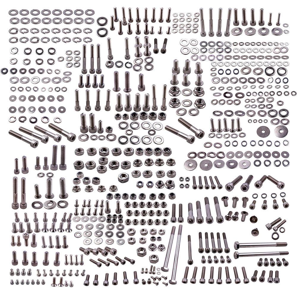 1 Set Engine Bolt Studs Screws Kit Accessories geschikt voor YAMAHA YFZ350 BANSHEE ATV