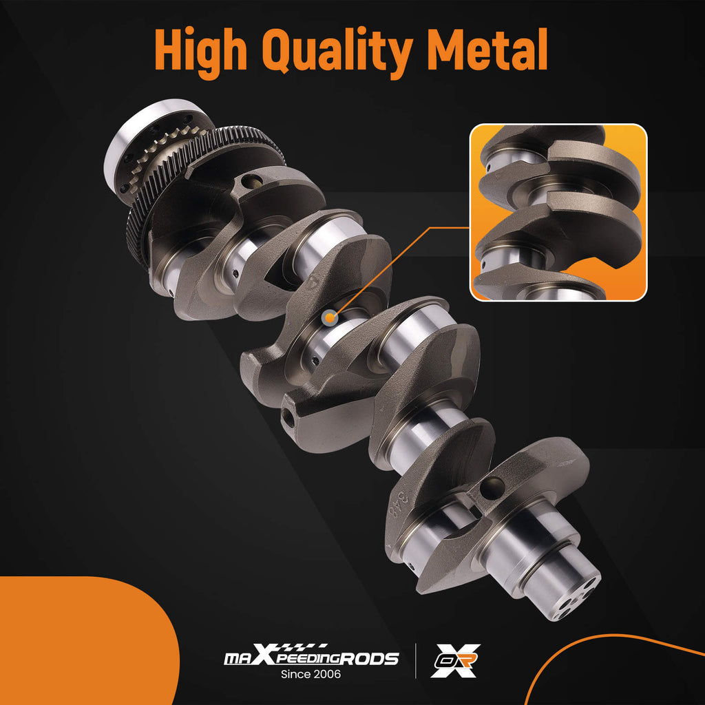 204DTA TWIN TURBO ENGINE CRANK CRANKSHAFT compatible for LAND ROVER JAGUAR 2.0 DIESEL