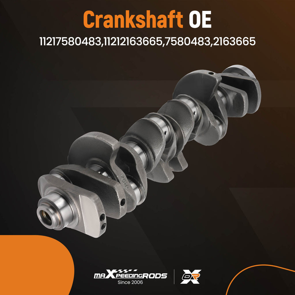 New Turbo Crankshaft compatible for BMW X1 X4 X5 N55 135i 335i 435i 535i 3.0L 11217580483