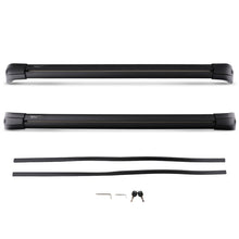 Laad de afbeelding in de galerijviewer, Black Aluminium Roof Cross Bars Rail Rack Pair geschikt voor Range Rover Sport L494 13-23
