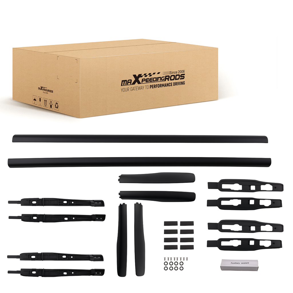 Aluminium Black Roof Rails Bars Storage Rack geschikt voor Ford Kuga Mk2 2013-2019
