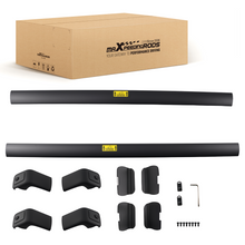 Laad de afbeelding in de galerijviewer, Aluminium Roof Bars Roof Rack Rails Black Crossbars geschikt voor Hyundai Tucson 2015+