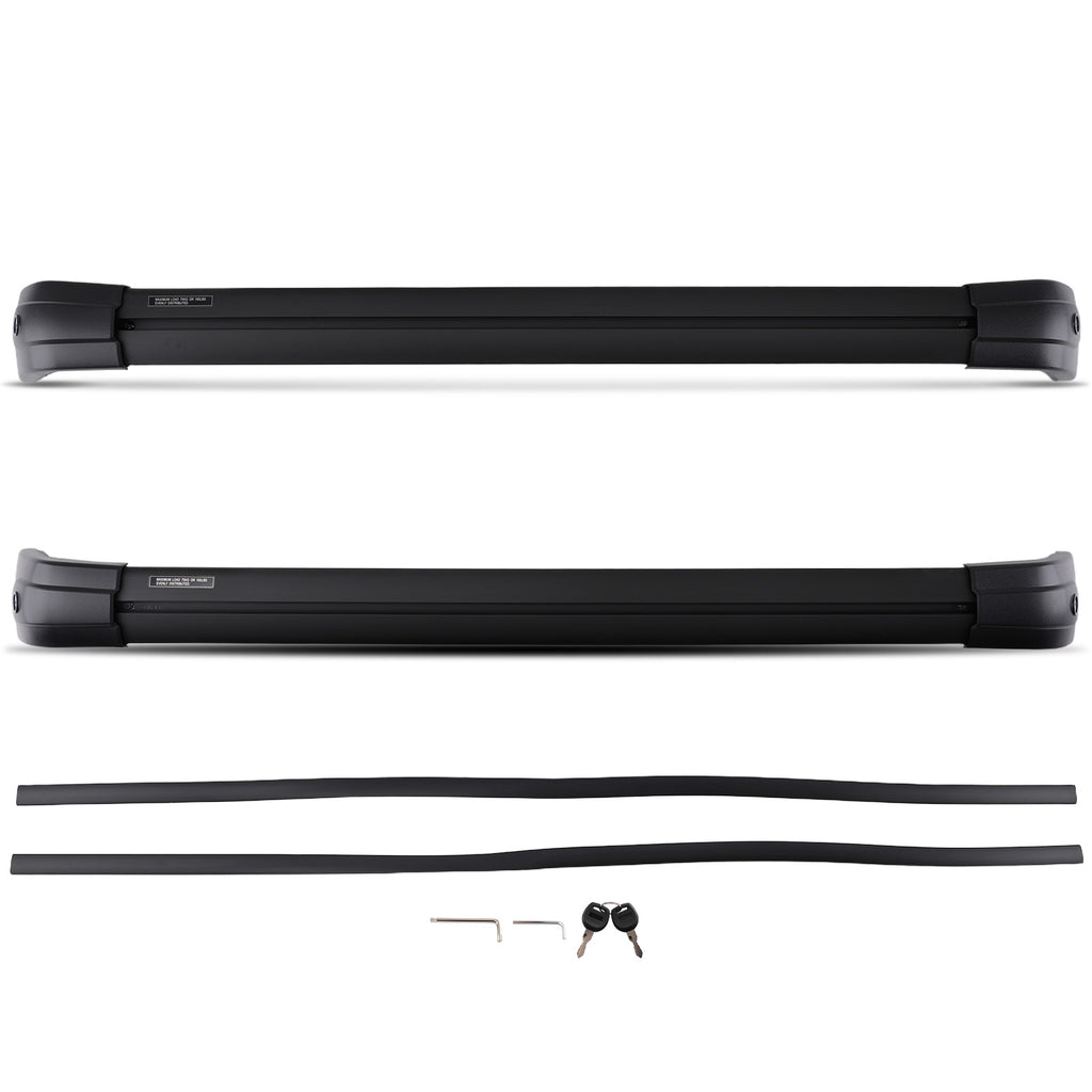 Aluminum Alloy Crossbars geschikt voor KIA SPORTAGE 2016-2023 Roof Luggage Rack Black