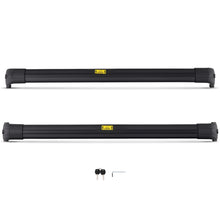 Laad de afbeelding in de galerijviewer, Aluminium Black Roof Bars geschikt voor Range Rover Sport L320 2005-2013 Luggage
