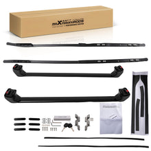 Laad de afbeelding in de galerijviewer, Black Roof Luggage Rail geschikt voor Land Rover Discovery 5 L462 2017-2025 Cross Bar