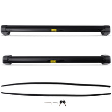 Laad de afbeelding in de galerijviewer, Aluminum Cargo Roof Bars geschikt voor Land Rover Discovery 5 2017-2024 Black 45KG Load