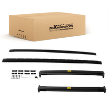Laad de afbeelding in de galerijviewer, Roof Rack Side Rails Cross Bars geschikt voor Range Rover Vogue L322 2002-2012 Black
