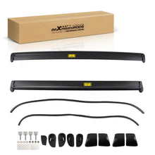 Laad de afbeelding in de galerijviewer, Aluminum Black Luggage Roof Cross Rails Bars Rack geschikt voor Tesla Model Y 2019-2025