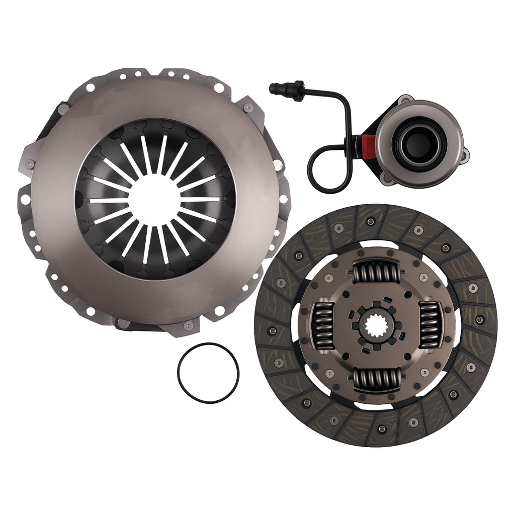 3PCS Transmission Clutch Kit 200mm geschikt voor VAUXHALL ZAFIRA A, B 1.6 1.8 98 to 14
