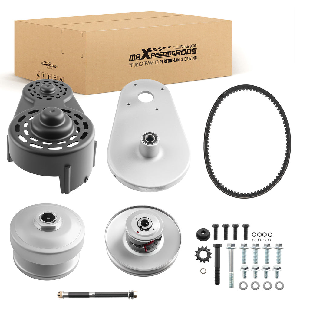 40 Series Torque Converter Driver Clutch Pulley Kit Backplate for Go Karts