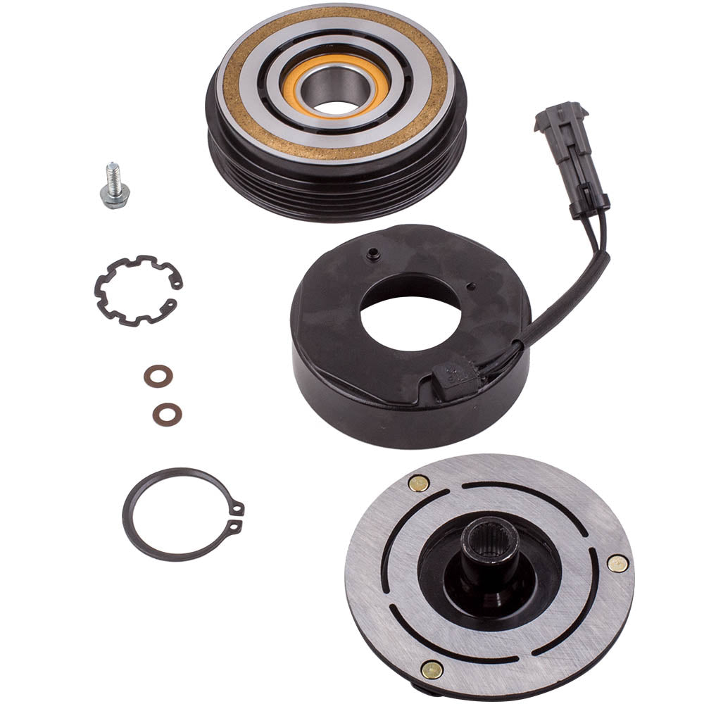 Kit de embrague Compresor A/C compatible for Chevrolet Tahoe 4.8 5.3L compatible for GMC C3500HD 8.1L