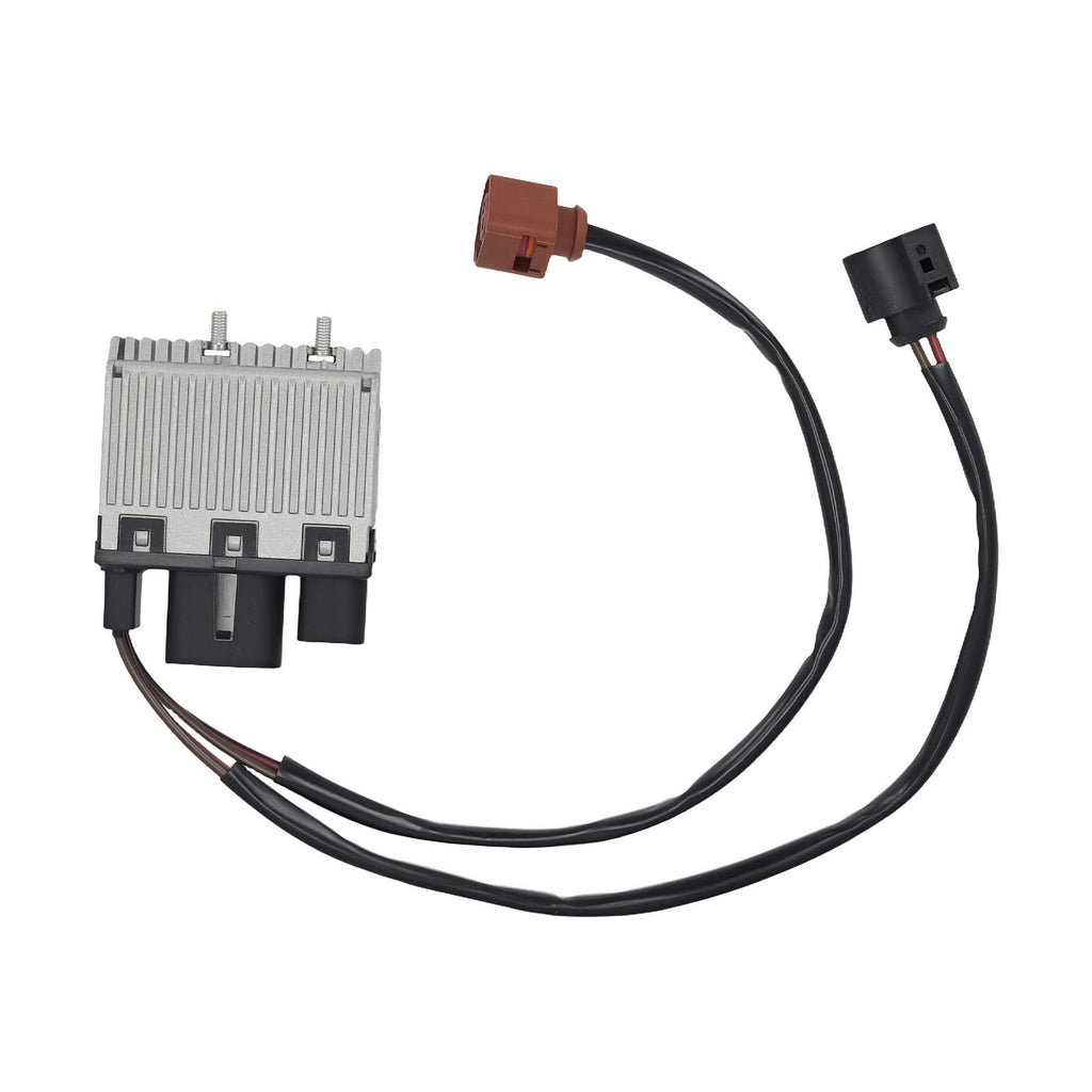 Engine Cooling Fan Control Module compatible for Audi A4 Quattro 1999-2001 8D0959501 8 Pins