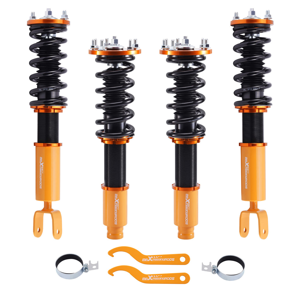 geschikt voor Honda Accord 8th Gen Full Assembly Golden Schroefset Ophanging Kits 2008 - 2012 Lowering Kit