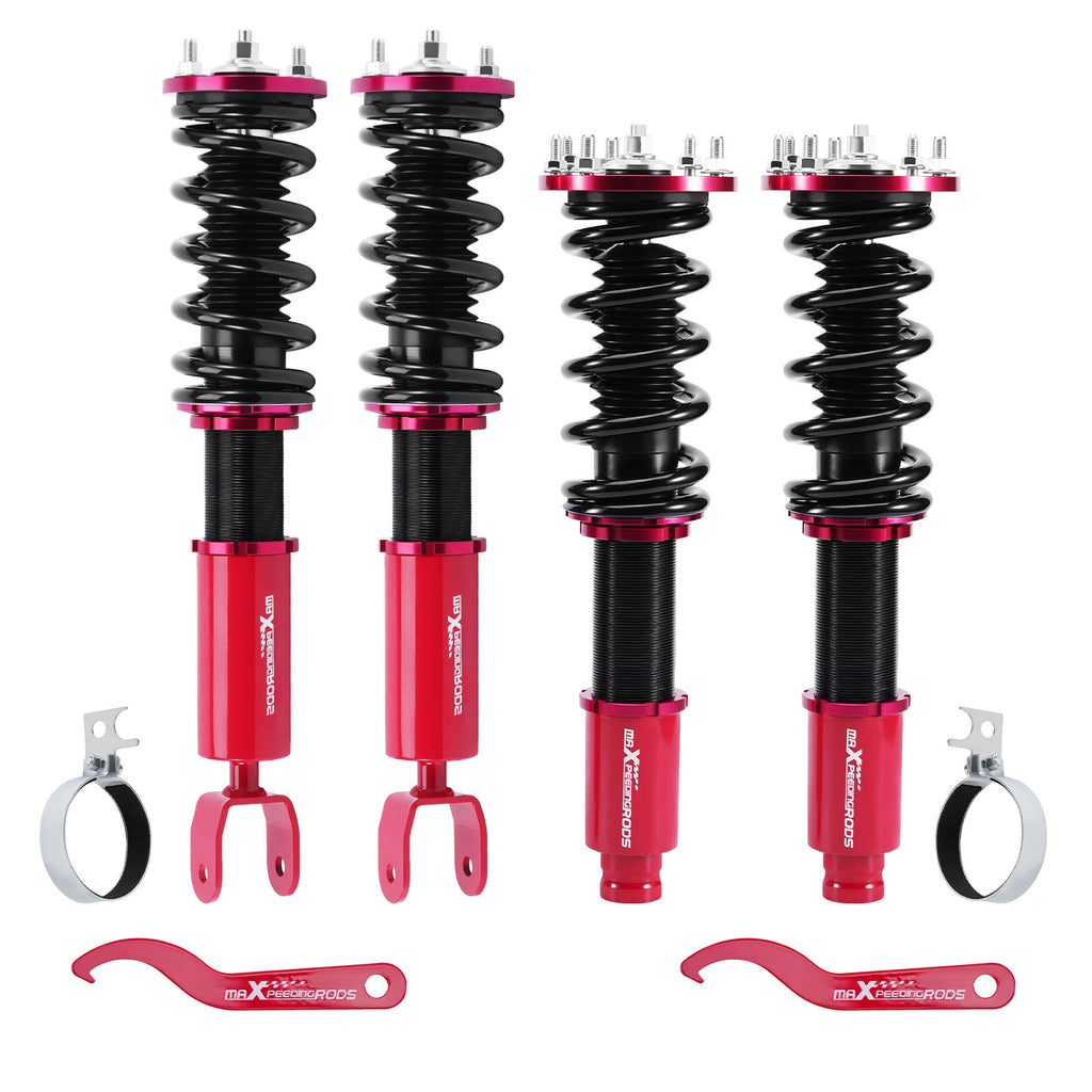 geschikt voor Honda Accord 2008-2012 Schroefsets Ophanging Kit RedLowering Kit