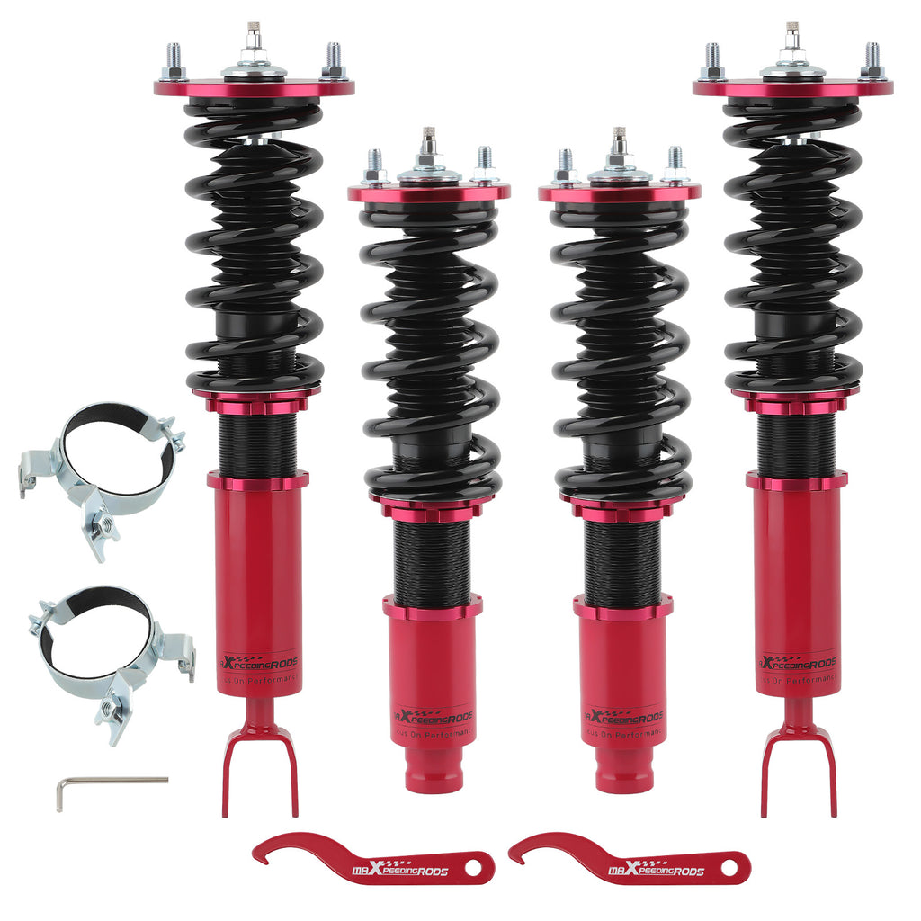 Racing Schroefsets geschikt voor Honda Accord 90-97 geschikt voor Acura 97-99 CB CD 24 Ways Damper Shocks Lowering Kit