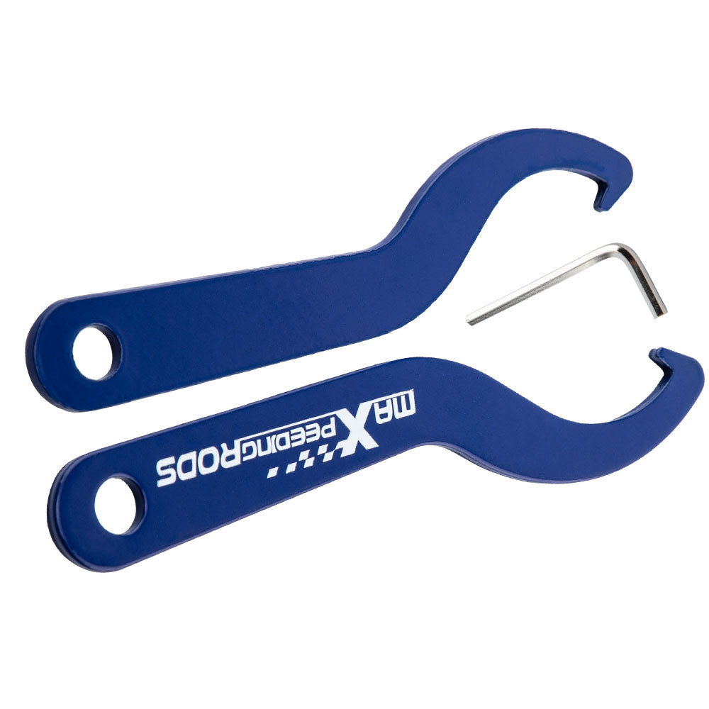 Schroefset Adjustment Tool 2x Spanner Wrench Wrenches voor Aftermarket Coil OverLowering Kit
