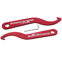 Laad de afbeelding in de galerijviewer, 2x Staal Verstelbare Wrench voor Performance Schroefsets Red