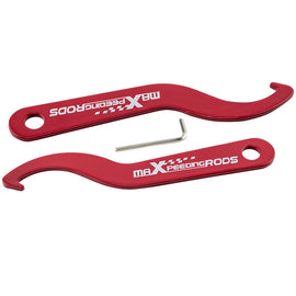 2x Staal Verstelbare Wrench voor Performance Schroefsets Red