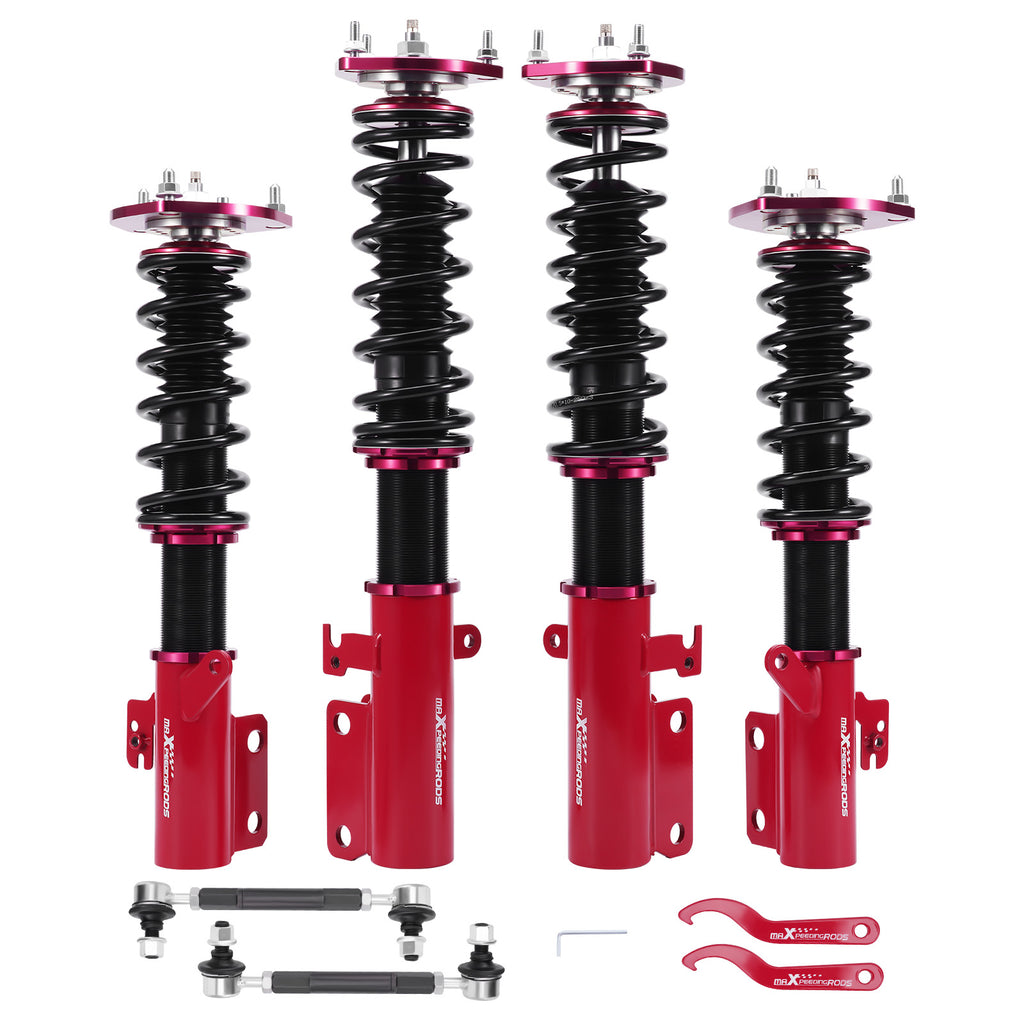 Racing Schroefsets geschikt voor LEXUS ES350 2007 - 2009 Adj Damper Shock Coil Springs Set Lowering Kit