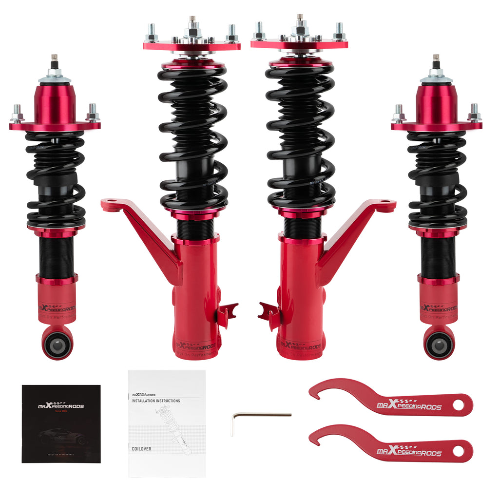 2001 - 2005 geschikt voor Honda Civic EM2 2001 2002 2003 2004 2005 Adjustable Damper Shock Struts Kits Schroefsets Lowering Kit