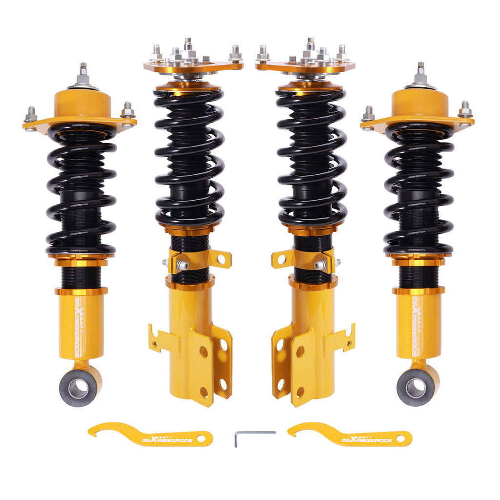 Schroefsets geschikt voor Toyota Corolla 03-2008 Matrix Coil Spring Shock Struts Adj. Damper Lowering Kit
