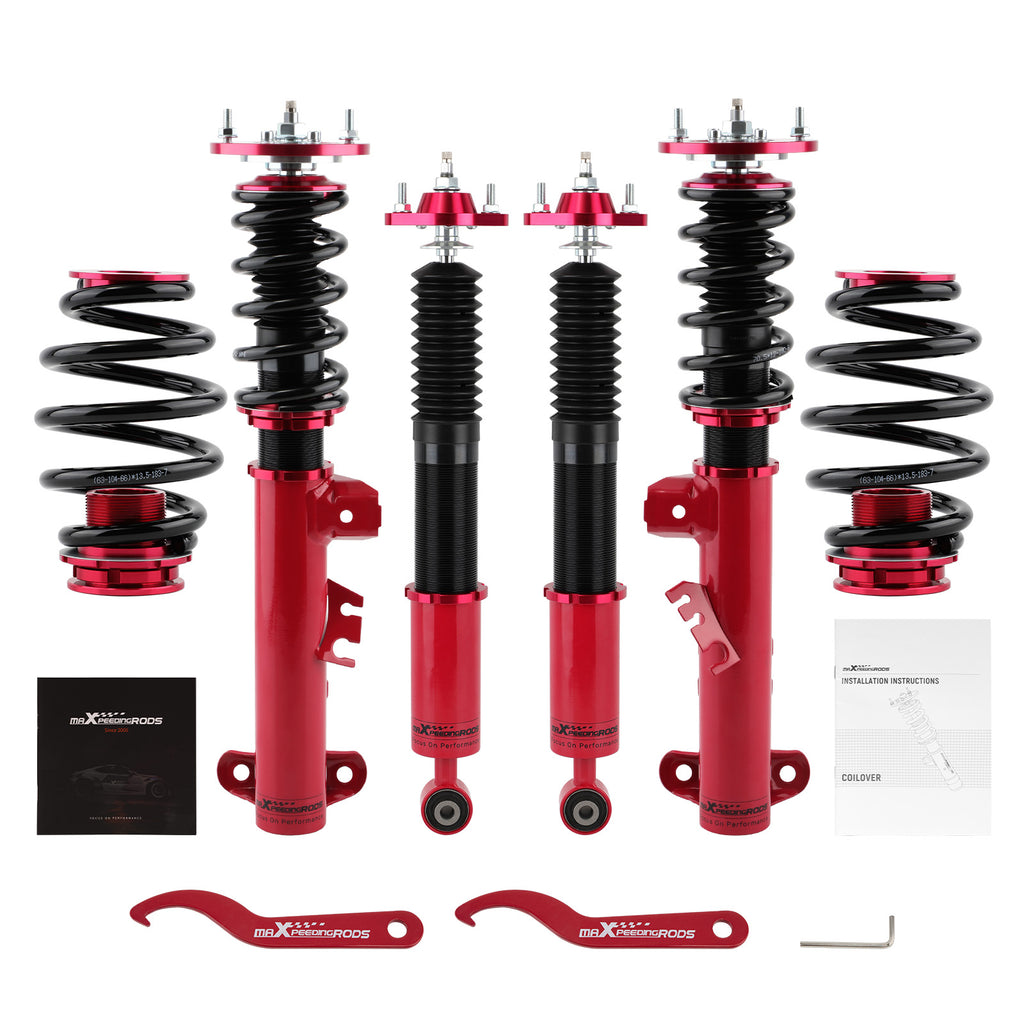 geschikt voor BMW 3 Series E36 90-99 325i 325tds Height en Damper Adjustable Schroefset Ophanging Kit Lowering Kit