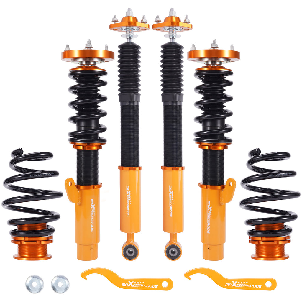 Height Adjustable Schroefset Ophanging Kit geschikt voor BMW E46 3 Series 1998 - 2006 325i 323i 328i 320i Lowering Kit