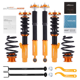 Schroefset suspension damping verstelbare geschikt voor BMW 3 Serie E46 318d + 2 Wishbone Parts