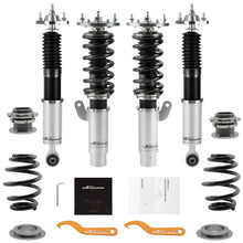 Laad de afbeelding in de galerijviewer, geschikt voor BMW E46 3 Series 1998-2006 Height en Damper Adjustable Schroefset Ophanging Kit Lowering Kit