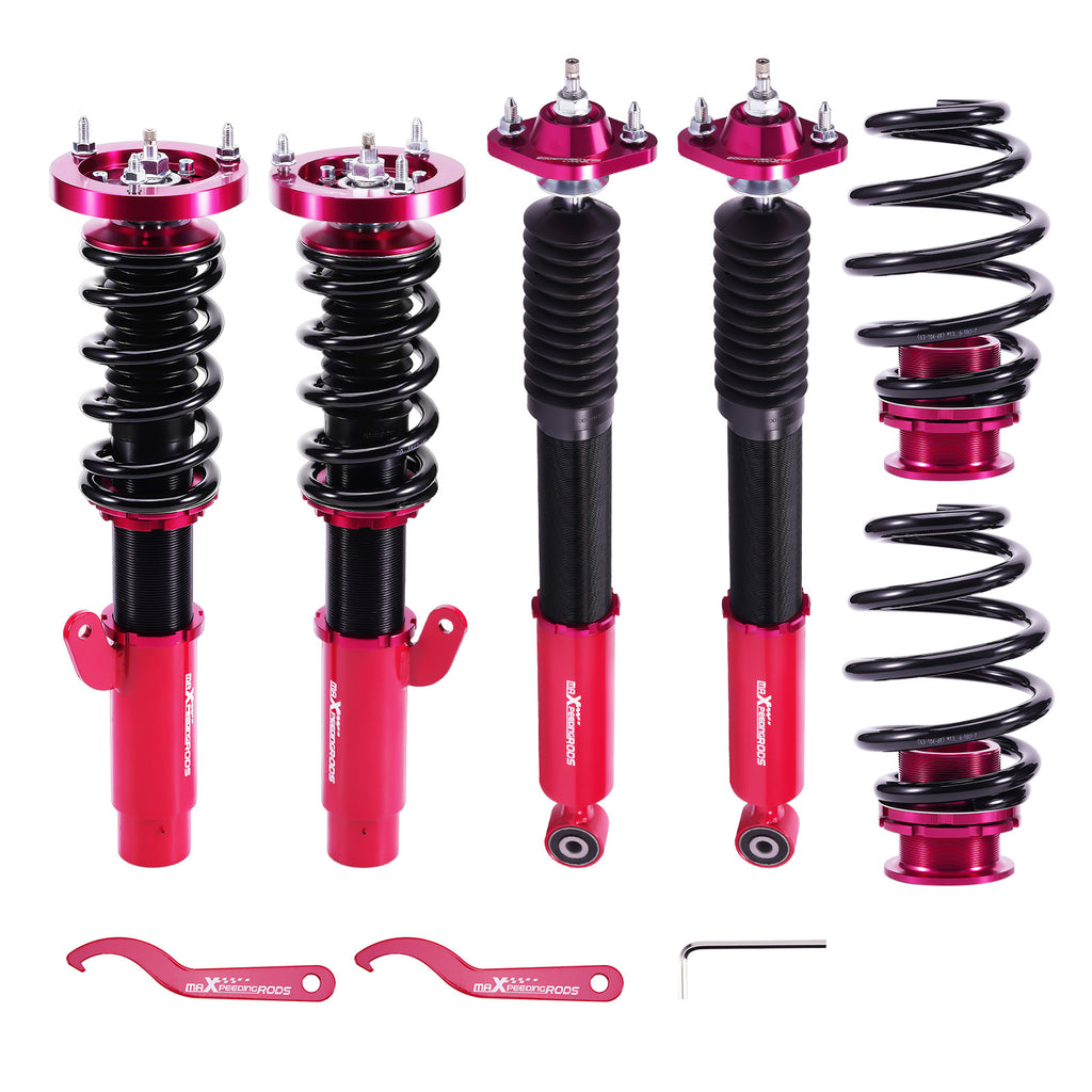 Ressort combinés filetés Amortisseurs réglable compatible for BMW E46 3 Series 320i 330d