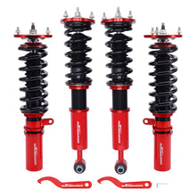 Laad de afbeelding in de galerijviewer, geschikt voor BMW 5 series E60 Saloon 2004 - 2010 24 steps Adjustable Ophanging Lowering Springs Schroefsets Lowering Kit