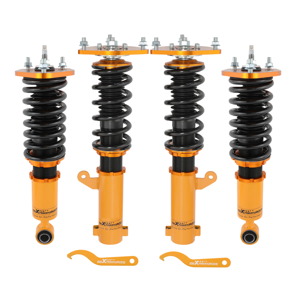 geschikt voor Mitsubishi Eclipse 4G 2006-2012 Galant DJ 2004-2012 Adj. Damper Schroefset Ophanging Kit Lowering Kit