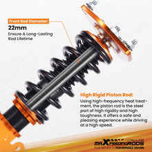 Laad de afbeelding in de galerijviewer, Complete Coilovers Set compatible for Mitsubishi Eclipse 4G 2006-2012 Galant DJ 2004-2012 Shocks lowering kit