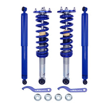 Laad de afbeelding in de galerijviewer, geschikt voor Ford F-150 04-08 Mark LT 06-08 2WD w/z Hats Fully Assembled Strut Shock set Lowering Kit