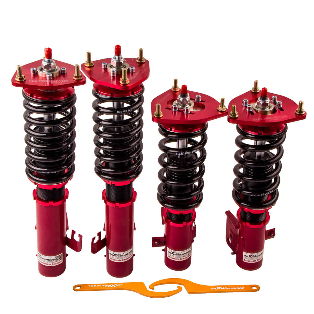 geschikt voor Subaru Impreza STi GC8 Schroefset Strut Ophanging 93-01 Damper Adjustable Lowering Kit