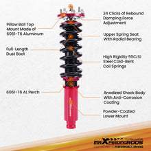 Load image into Gallery viewer, MaXpeedingrods Coilovers 24 Way Damper Struts Shocks Kit compatible for Honda Accord 03-07