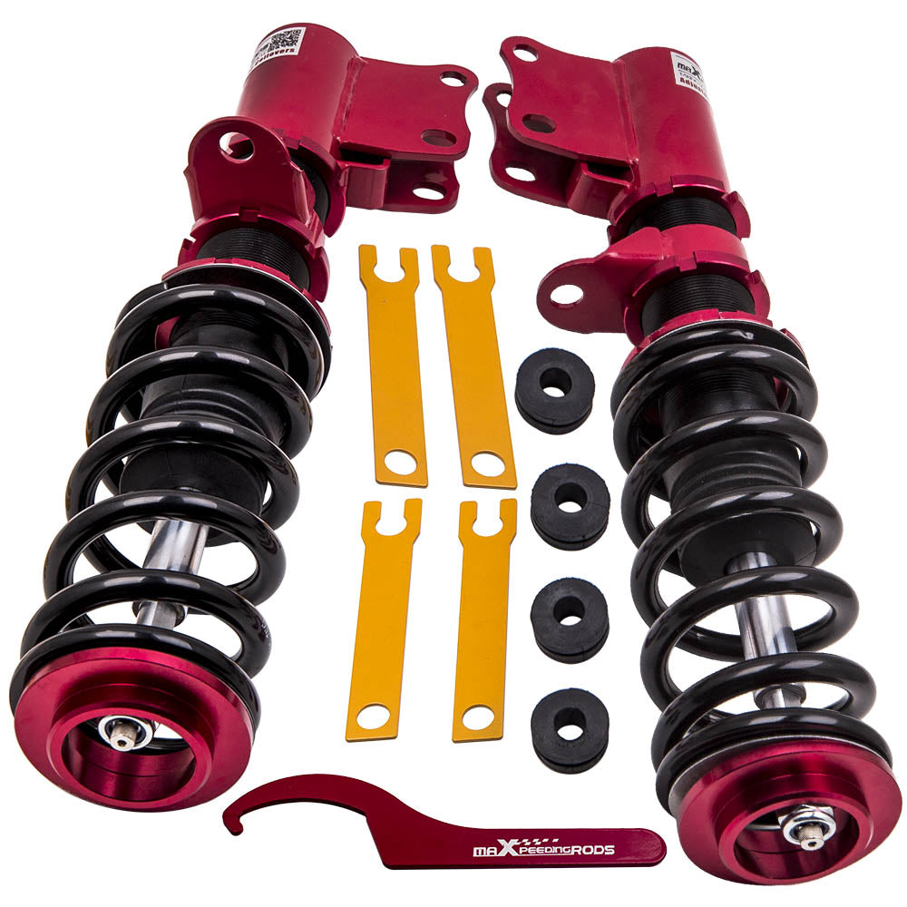 2x Adjustable Voor Schroefset geschikt voor Holden Commodore VT VX VY VZ 97-07 Schroefsets Lowering Kit