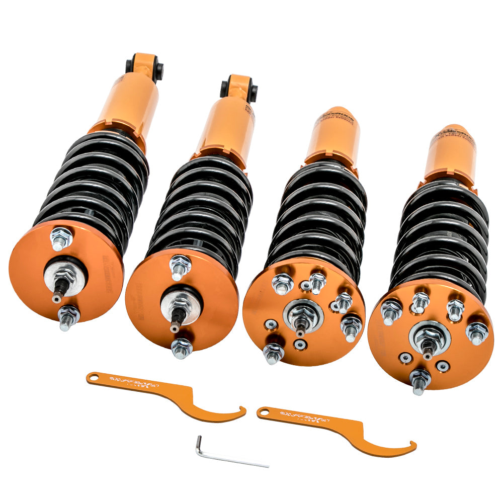 Height en Damper Adjustable Schroefset adjustable shocks Ophanging Kit geschikt voor Honda Accord geschikt voor Acura 2003-2008 Lowering Kit