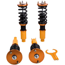 Laad de afbeelding in de galerijviewer, geschikt voor Honda Accord 94-97 Shock Absorbers Struts Height Adjustable Schroefset Set Lowering Kit