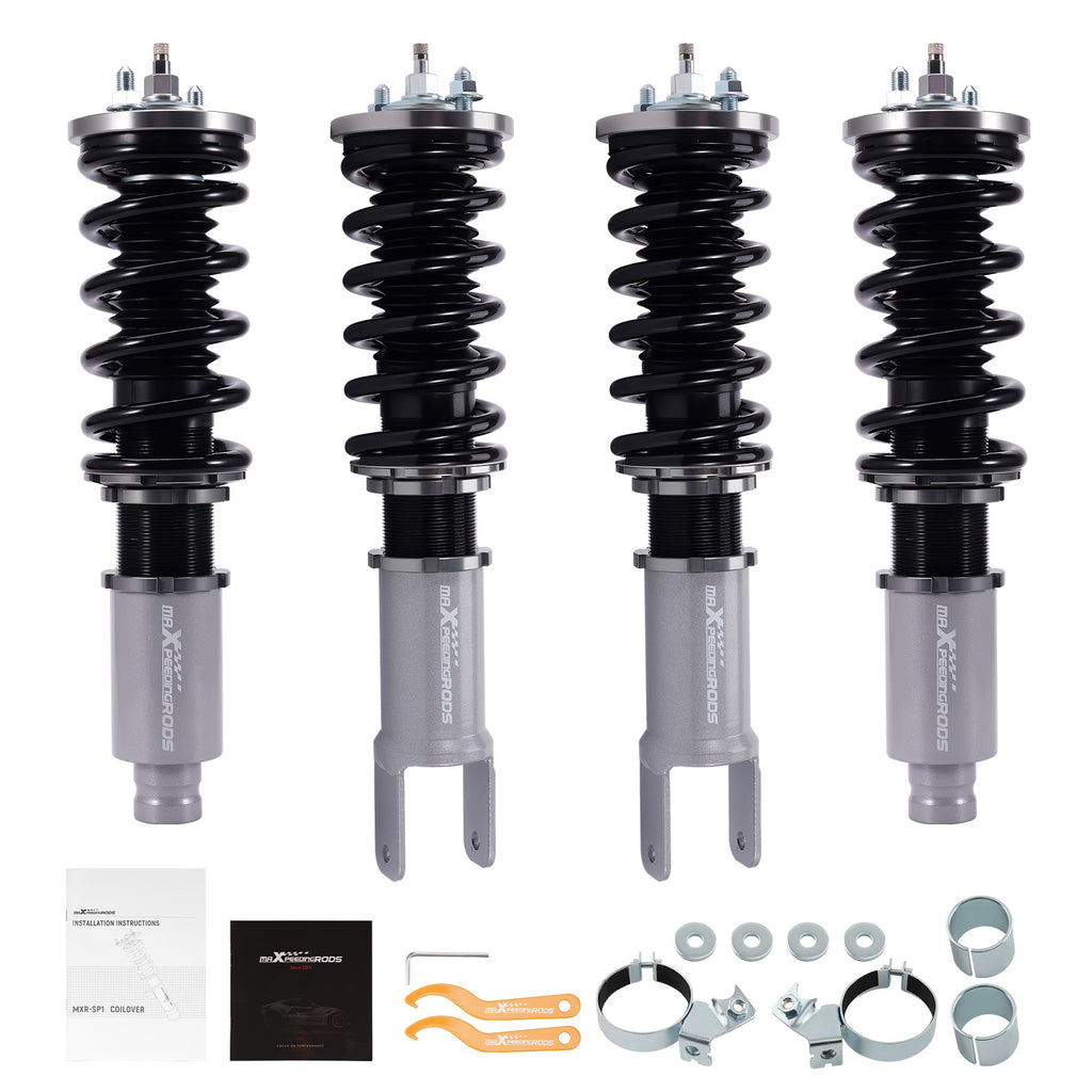 geschikt voor Honda Civic CRX Integra 1988-1991 Height en Damper Adjustable Schroefset Ophanging Kit Lowering Kit