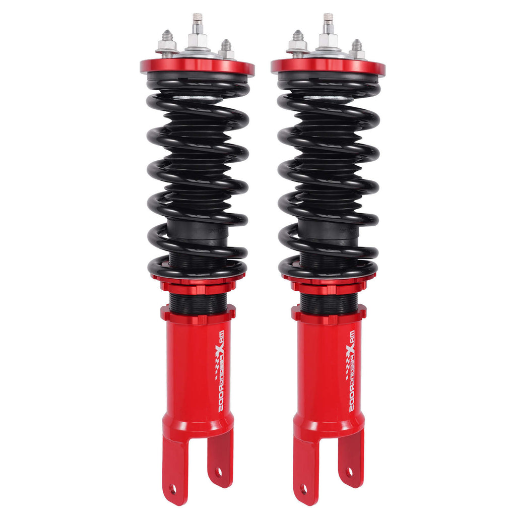 Rear Pair Adjustable Coilovers Shocks Springs Kit compatible for Honda Civic 92-00 EG EJ EK