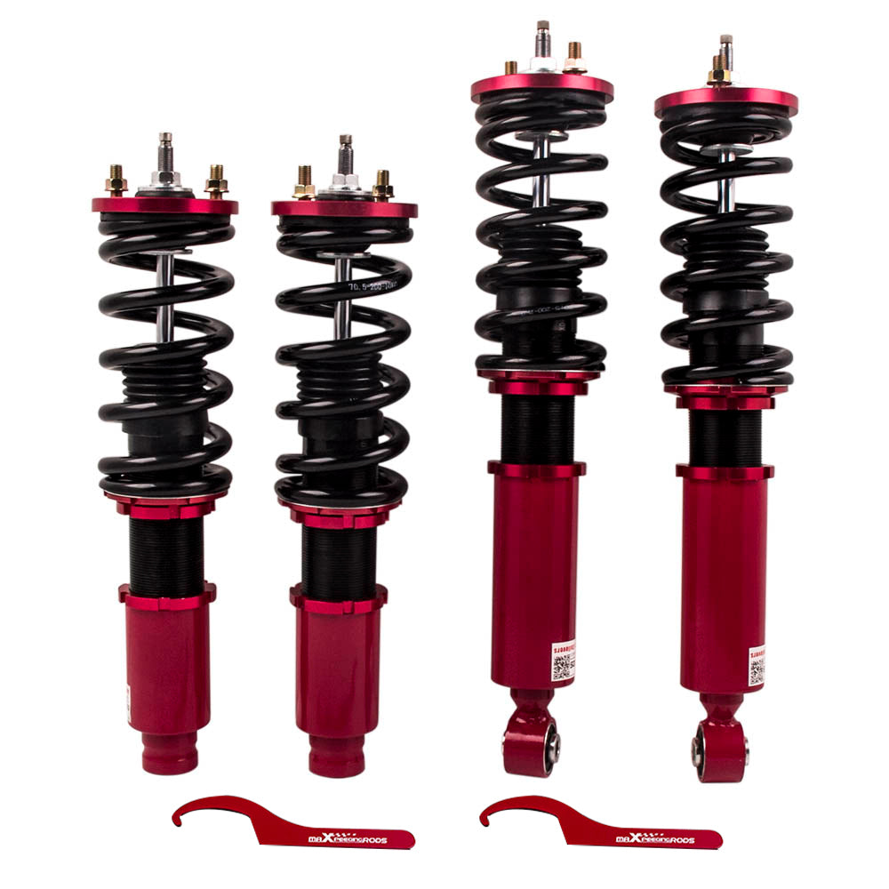 Tuning Schroefset Kits geschikt voor Honda CR-V 1996-2001 24 Ways Adjustable Damper Shocks Lowering Kit