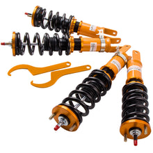 Laad de afbeelding in de galerijviewer, geschikt voor Honda 2000 - 2009 S2000 Roadster 2.0/2.2L 24 Ways Adjustable Schroefset / Shock Absorber Ophanging Kit Lowering Kit