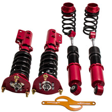 Laad de afbeelding in de galerijviewer, geschikt voor Hyundai Veloster 2013-2015 1.6L Adj. Height Shocks Struts Schroefsets Kit Lowering Kit