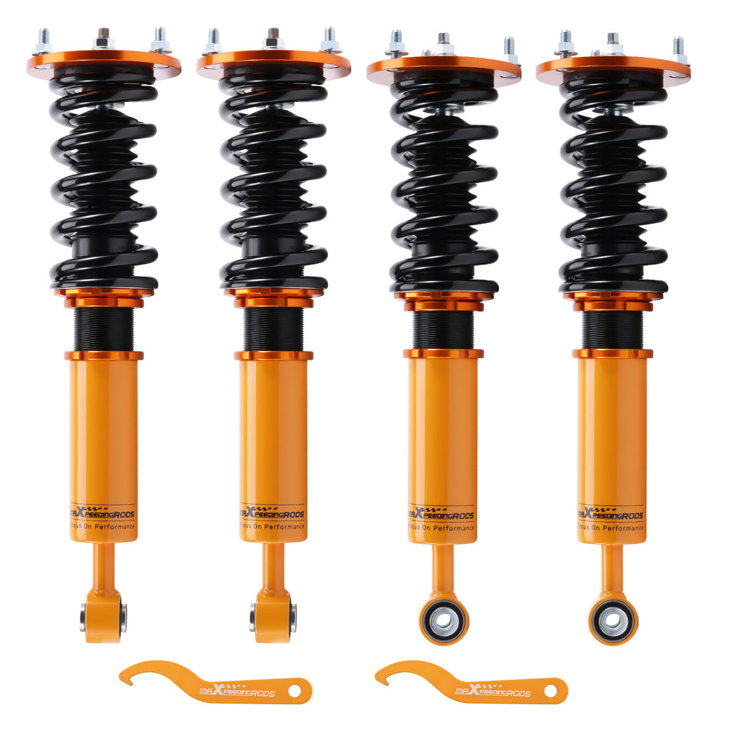 geschikt voor Lexus LS 430 LS430 UCF30 XF30 2001-2006 Complete Schroefsets Shock Spring Kit Lowering Kit