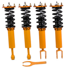 Laad de afbeelding in de galerijviewer, geschikt voor Lexus LS460 RWD USF40 Adjustable Height Shocks Complete Lowering kit Schroefsets 2007 - 2016