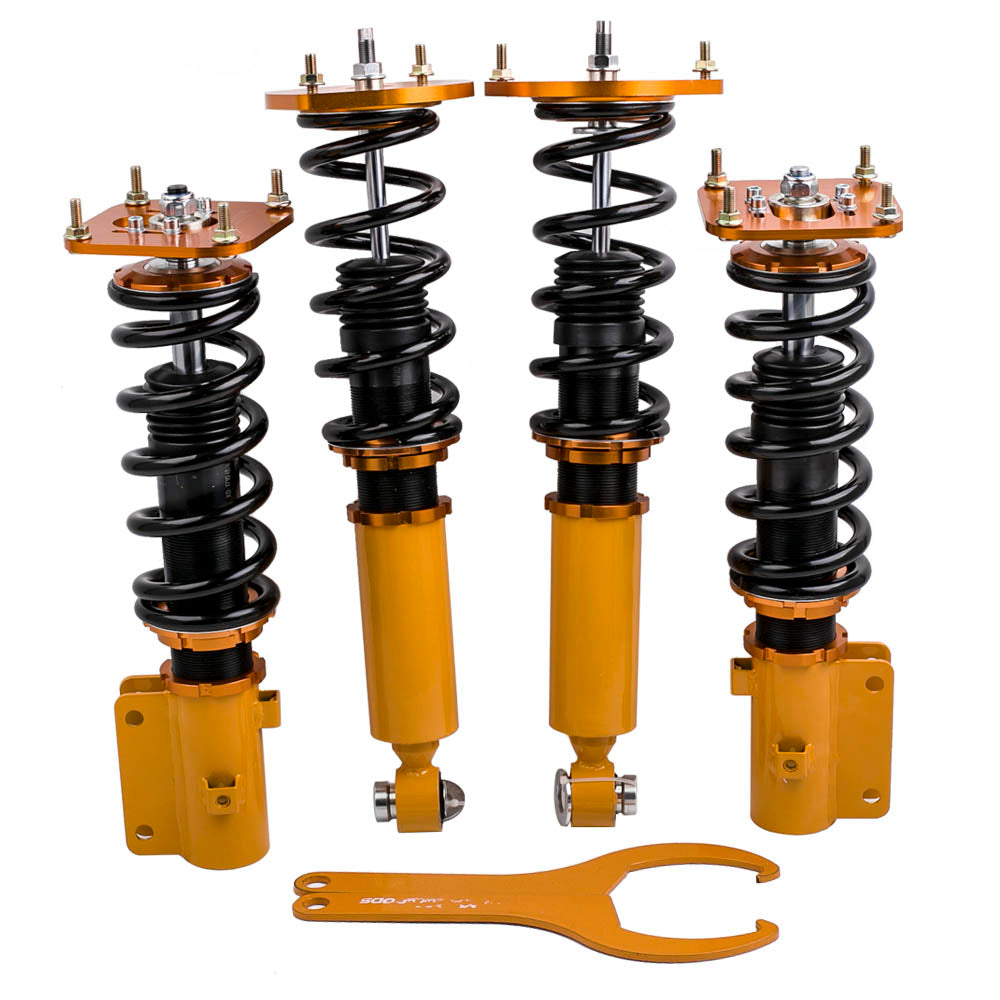 geschikt voor Mazda Savanna RX7 RX-7 Adj Height Camber High Performance Schroefset Spring Struts Lowering Kit