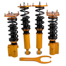 Laad de afbeelding in de galerijviewer, geschikt voor Mazda Savanna RX7 RX-7 Adj Height Camber High Performance Schroefset Spring Struts Lowering Kit