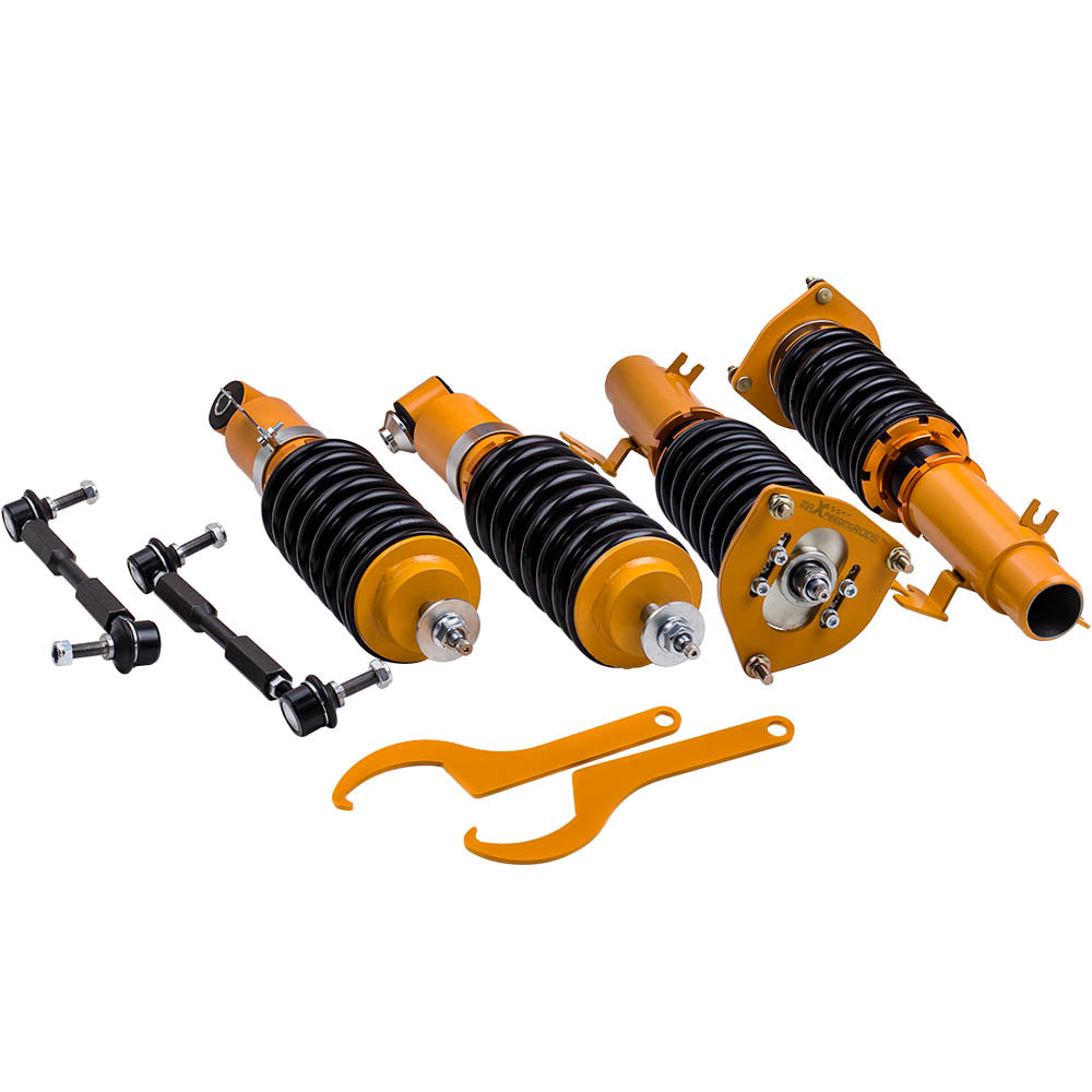 4x Ammortizzatore compatible for MINI COOPER 2007-2013 (R 56) Suspension Coil Spring Kit Lowering Kit