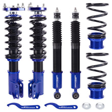 Laad de afbeelding in de galerijviewer, geschikt voor Ford Mustang 4th Height Adjustable Height Shocks 94-04 MaXpeedingrods Schroefsets SetLowering Kit
